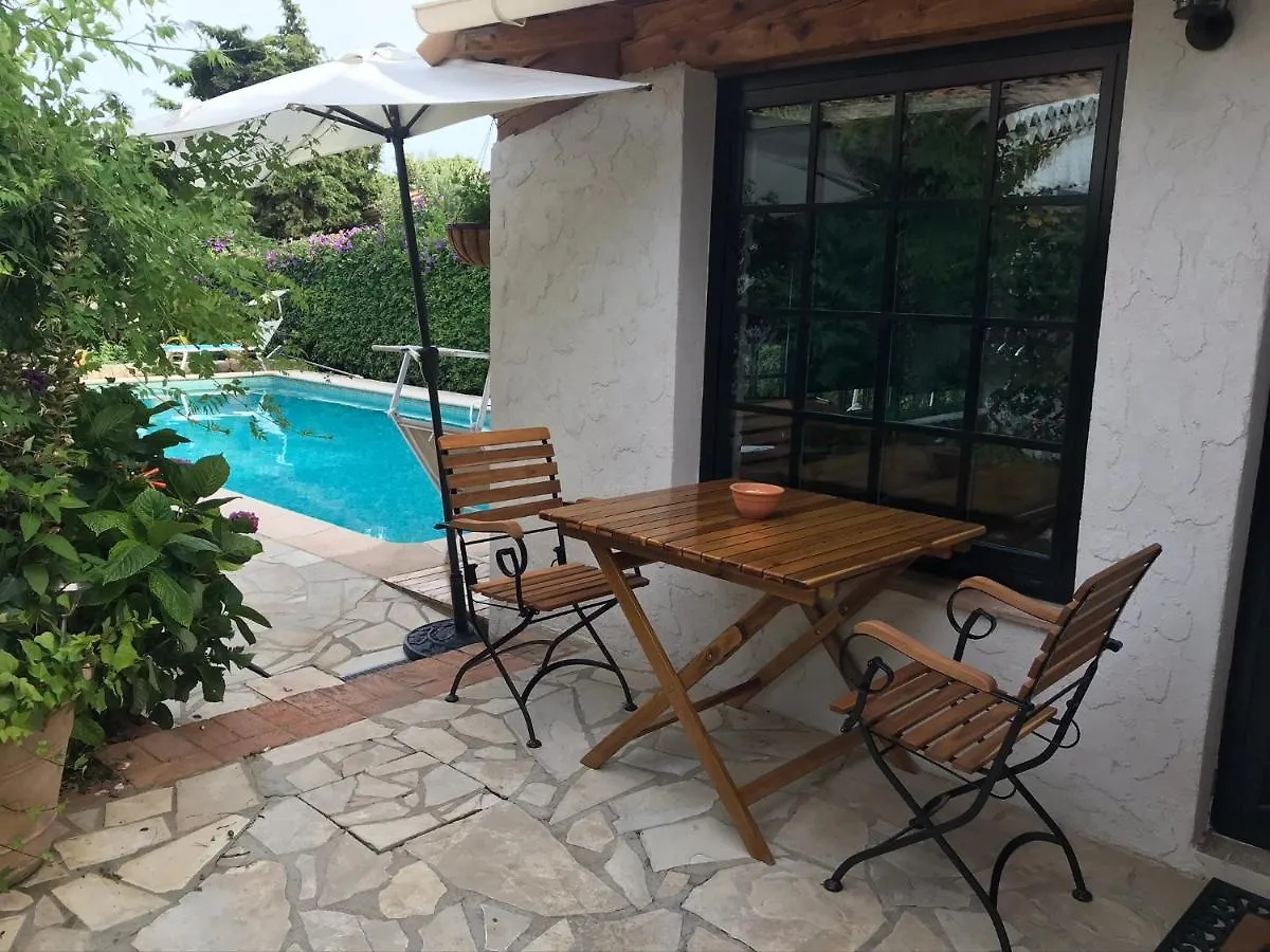 Cap Antibes Maisonette Avec Piscine Privative Apartament
