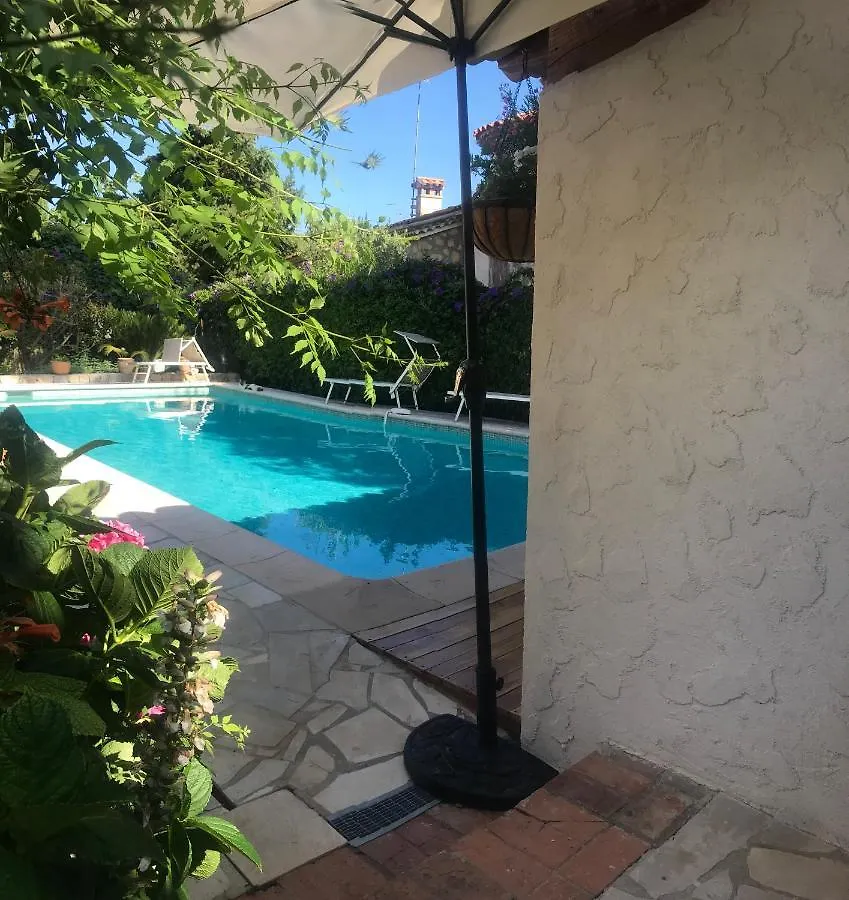Cap Antibes Maisonette Avec Piscine Privative 0*,